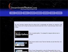 Tablet Screenshot of dreamsmithphotos.com